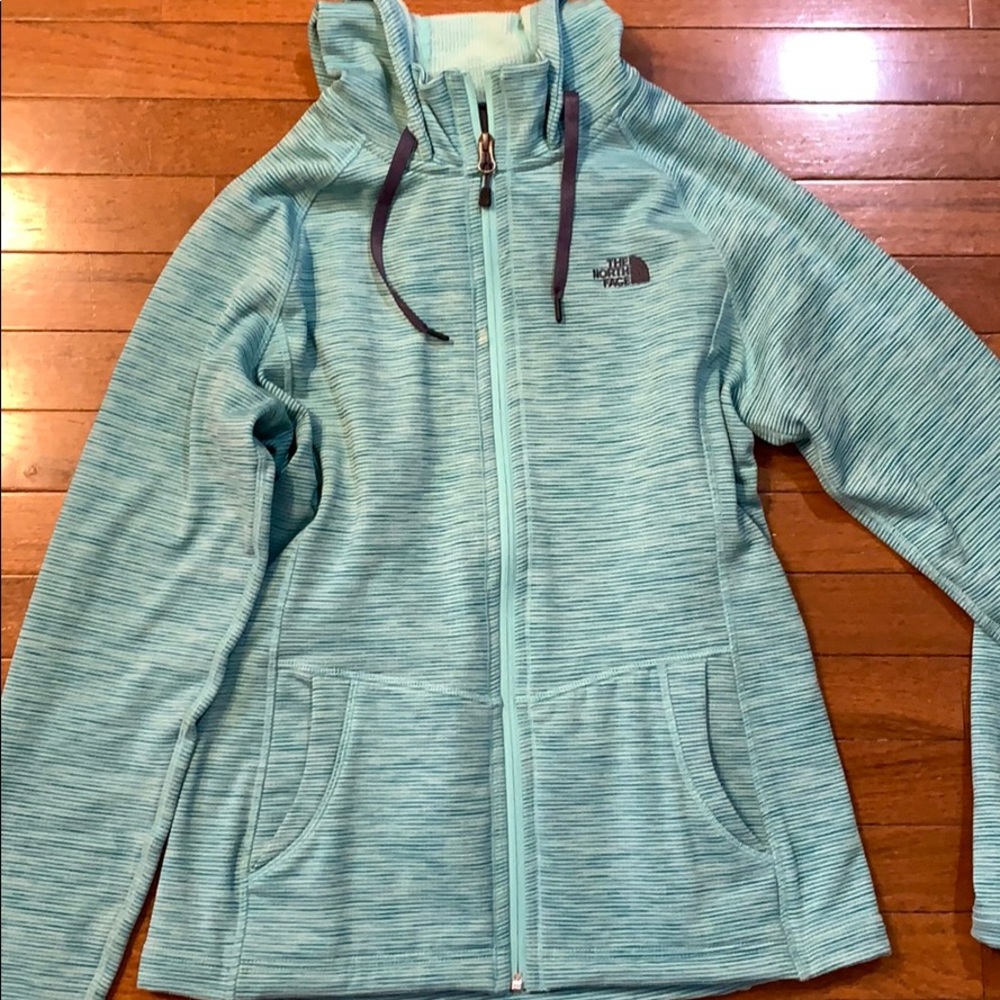 North Face fleece zip